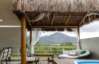 Imagem: O apartamento na cobertura possui 3 Dormitórios, 3 Banheiros