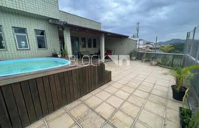 Imagem: O apartamento na cobertura possui 3 Dormitórios, 4 Banheiros