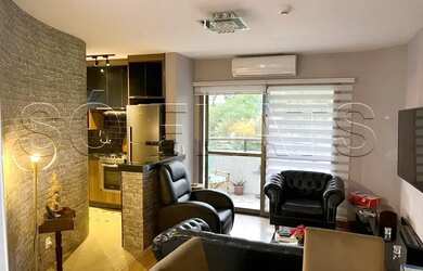 Imagem: O studio à venda possui 1 Dormitório, 1 Banheiro, 1 Vaga na