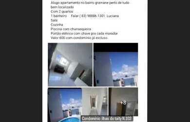 Imagem 1: Apartamento para alugar. 1 Vaga na garageme2 Dormitórios