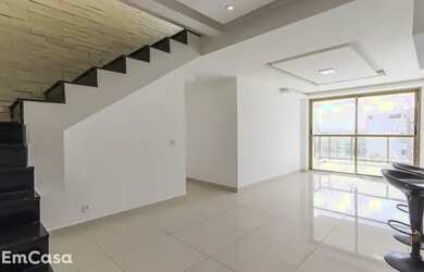 Imagem: O apartamento na cobertura possui 3 Dormitórios, 3 Banheiros