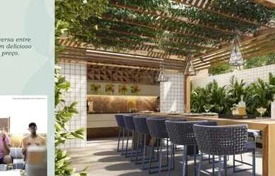 Imagem: O apartamento possui 3 Dormitórios, 2 Banheiros, 2 Vagas na