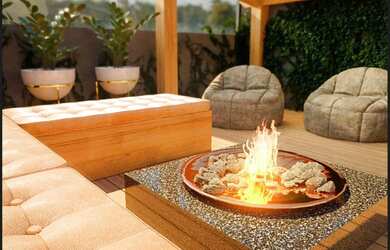 Imagem: O apartamento na cobertura possui 2 Dormitórios, 2 Banheiros