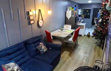 Imagem: A casa em condomínio possui 2 Dormitórios, 2 Banheiros, 1