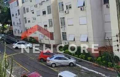 Imagem: O apartamento possui 1 Dormitório, 1 Banheiro, 1 Vaga na garagem