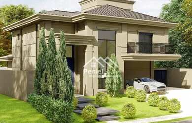 Imagem: A casa em condomínio possui 3 Dormitórios, 5 Banheiros, 4