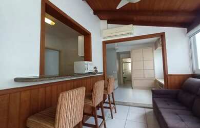 Imagem: O apartamento na cobertura possui 2 Dormitórios, 1 Banheiro