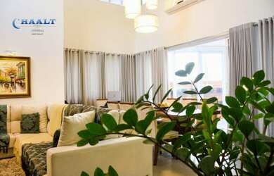 Imagem: A casa em condomínio possui 3 Dormitórios, 3 Banheiros, 4