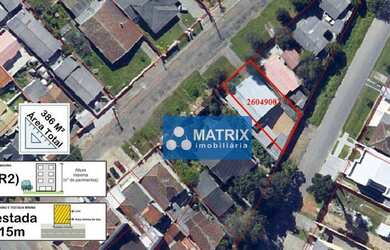 Imagem: O terreno possui 386m² de Área e está localizado em Cajuru