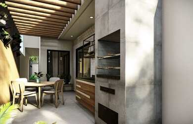 Imagem 11: Luxuoso duplex de esquina, em rua privativa 800 metros da CE040 na Tamatanduba...