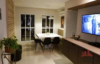 Imagem: O apartamento possui 2 Dormitórios, 3 Banheiros, 3 Vagas na