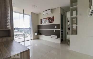 Imagem: O studio possui 1 Dormitório, 1 Banheiro, 1 Vaga na garagem