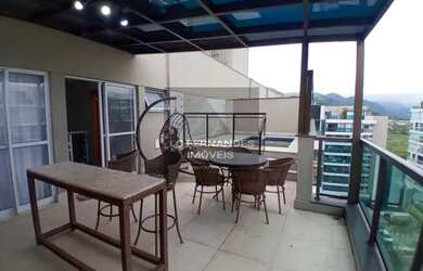 Imagem: O apartamento na cobertura possui 3 Dormitórios, 3 Banheiros