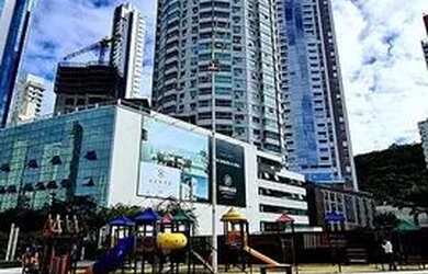 Imagem: O apartamento possui 1 Dormitório, 1 Banheiro, 1 Vaga na garagem