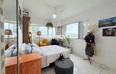 Imagem 16: APARECIDA FRENTE-MAR, ANDAR ALTO, VISTA ABSURDA DA ORLA E UM QUARTO QUE...