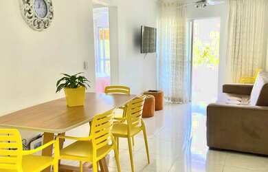 Imagem: O apartamento possui 2 Dormitórios, Acomodam 6 pessoas, 1 Vaga