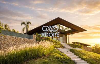 Imagem: A casa em condomínio à venda possui 5 Dormitórios, 5 Banheiros