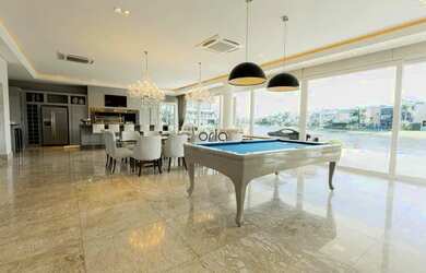 Imagem 9: Mansão beira lago com 8 suítes e piscina à venda, 953 m² - Condomínio...