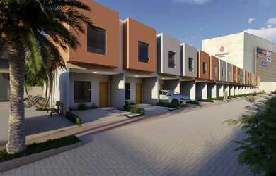 Imagem: A casa em condomínio possui 2 Dormitórios, 1 Banheiro, 1 Vaga