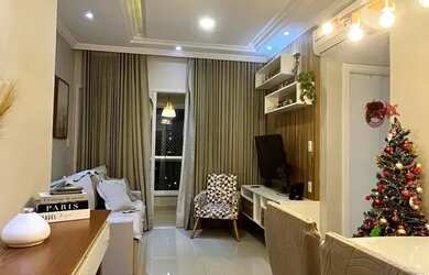 Imagem: O apartamento possui 2 Dormitórios, 2 Banheiros, 1 Vaga na