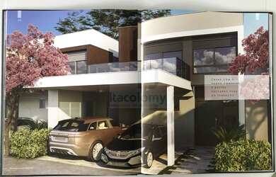 Imagem: A casa em condomínio possui 3 Dormitórios, 4 Banheiros, 2