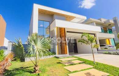 Imagem: A casa em condomínio possui 3 Dormitórios, 5 Banheiros, 4