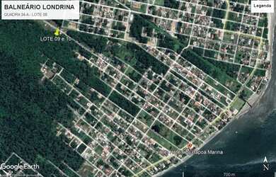 Imagem: O terreno possui 288m² de Área e está localizado em Itapoá