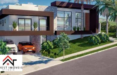 Imagem: A casa em condomínio possui 3 Dormitórios, 5 Banheiros, 5