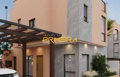 Imagem: A casa em condomínio possui 3 Dormitórios, 5 Banheiros, 2