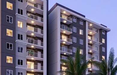 Imagem: O apartamento possui 2 Dormitórios, 2 Banheiros, 1 Vaga na