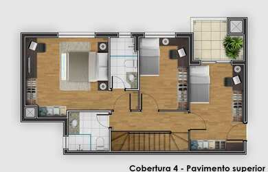 Imagem 15: Garden residencial para venda, Cristo Rei, Curitiba - GD7716