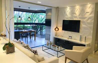 Imagem: O apartamento possui 3 Dormitórios, 3 Banheiros, 2 Vagas na