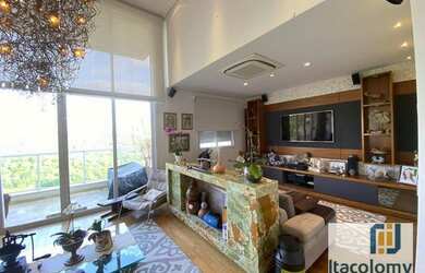 Imagem: O apartamento possui 4 Dormitórios, 5 Banheiros, 5 Vagas na