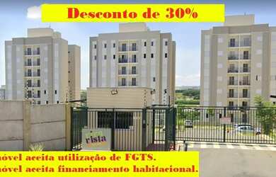 Imagem: O apartamento possui 3 Dormitórios, 1 Banheiro, 1 Vaga na garagem