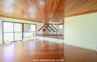 Imagem: O apartamento na cobertura possui 4 Dormitórios, 5 Banheiros