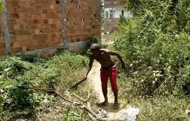 Imagem: O terreno possui 80m² de Área e está localizado em Acupe