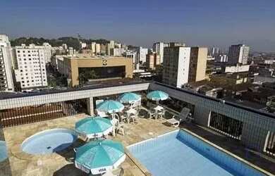 Imagem 3: Flat porteira fechada armários novos piscina em São Vicente
