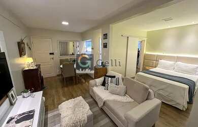 Imagem: O apartamento possui 3 Dormitórios, 1 Banheiro, 1 Vaga na garagem