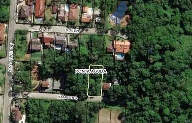 Imagem: O terreno possui 1000m² de Área e está localizado em Ponta