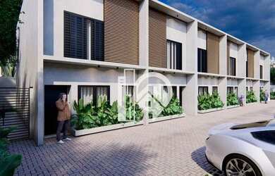 Imagem: A casa em condomínio possui 3 Dormitórios, 2 Banheiros, 2