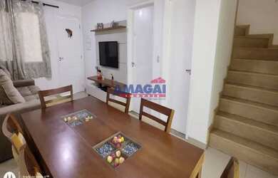 Imagem: A casa em condomínio possui 2 Dormitórios, 2 Banheiros, 2