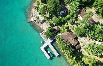 Imagem 8: Casa na ilha em local paradisíaco, pier, linda natureza, agua cristalina