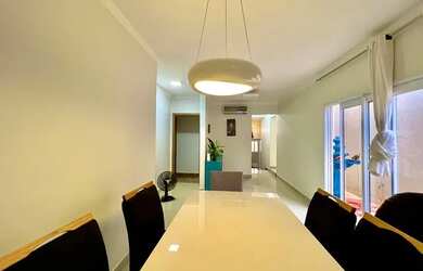 Imagem: A casa em condomínio possui 3 Dormitórios, 4 Banheiros, 147m²