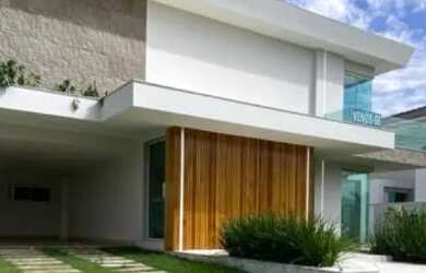 Imagem: A casa em condomínio possui 5 Dormitórios, 5 Banheiros, 4