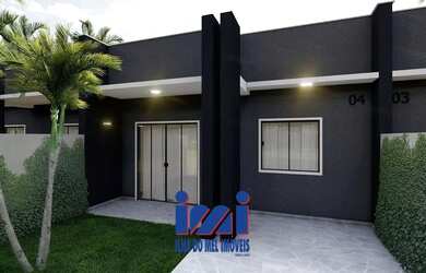 Imagem: A casa possui 2 Dormitórios, 1 Banheiro, 1 Vaga na garagem