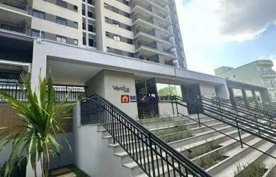 Imagem: O apartamento possui 1 Dormitório, 1 Banheiro, 1 Vaga na garagem