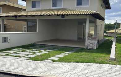 Imagem: A casa em condomínio possui 3 Dormitórios, 3 Banheiros, 4