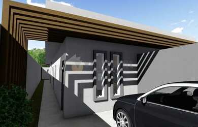 Imagem: A casa possui 2 Dormitórios, 2 Banheiros, 65m² de Área e