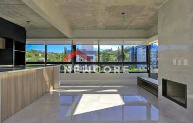 Imagem: O apartamento na cobertura possui 2 Dormitórios, 2 Banheiros