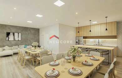 Imagem: O apartamento possui 3 Dormitórios, 2 Banheiros, 2 Vagas na